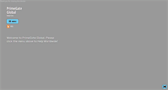 Desktop Screenshot of primegateglobal.com