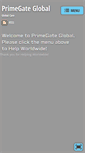 Mobile Screenshot of primegateglobal.com